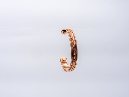 Tibetan Copper Filigree Bracelet – Handcrafted at Sangha House