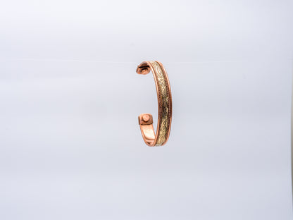 Tibetan Copper Filigree Bracelet – Handcrafted at Sangha House