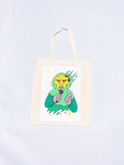 Large Metal Fingers Tote (15"x16")