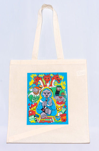 Large Doom Verse Tote (15"x16")