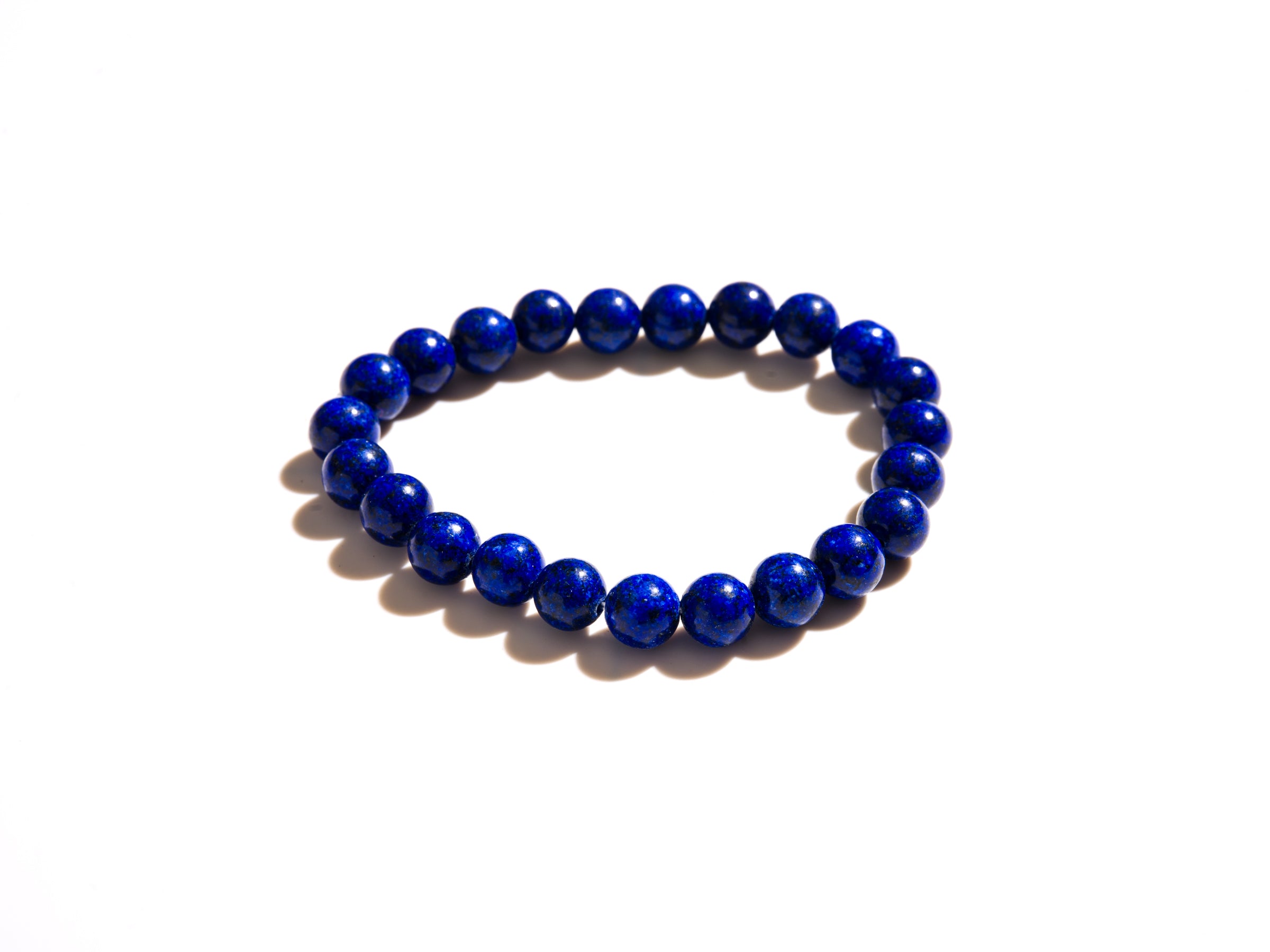 Druzy Azurite Mala Bracelet
