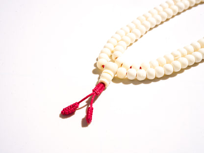Tibetan Yak Bone Mala With Counters