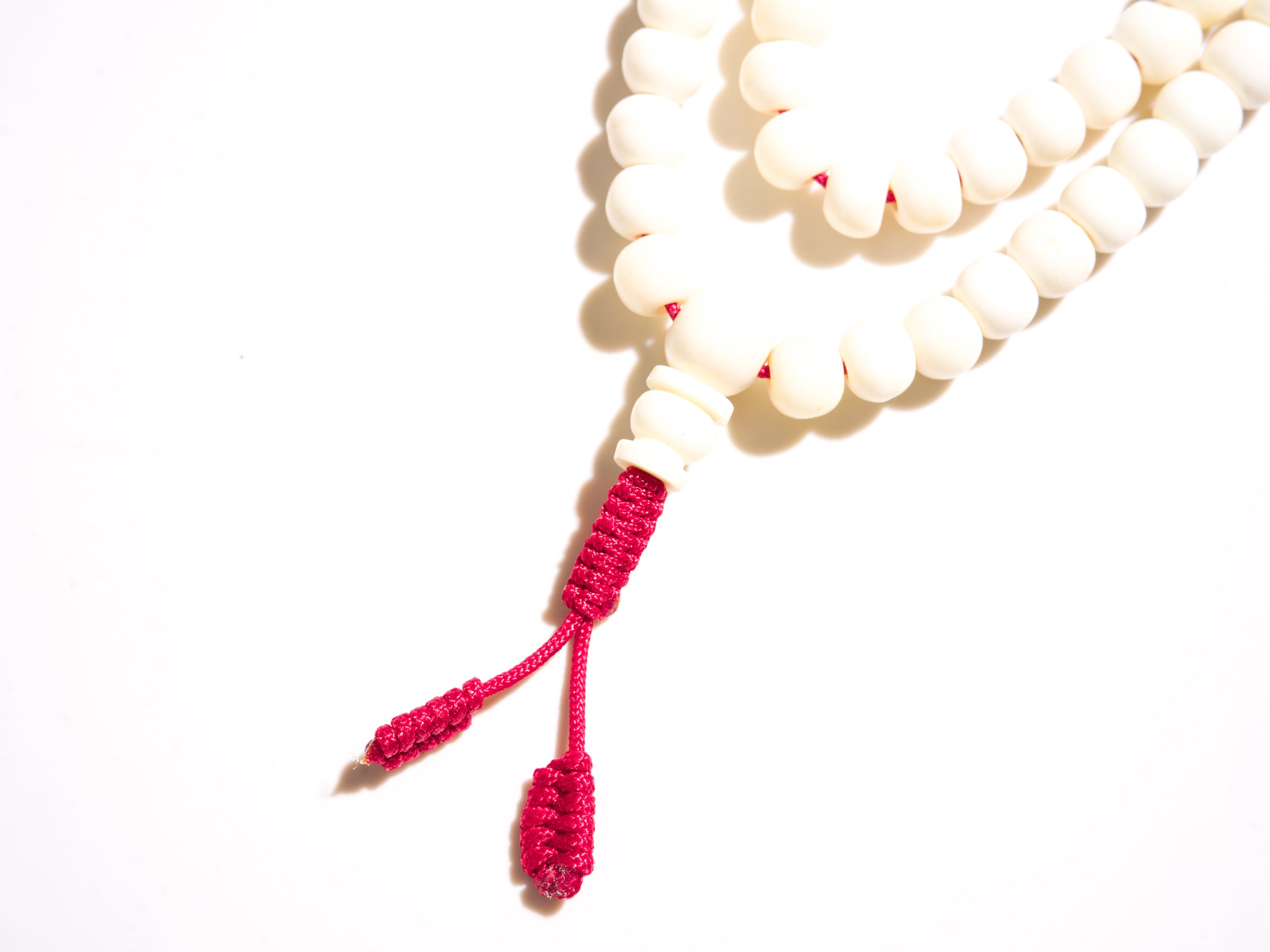 Tibetan Yak Bone Mala With Counters