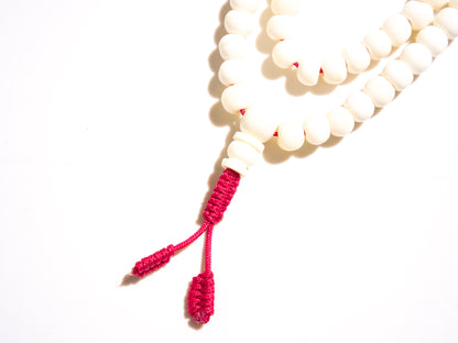 Tibetan Yak Bone Mala With Counters