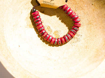 Tibetan Agate Bracelet | Gemstone Healing Beads