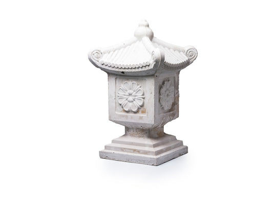 Concrete Japanese Lantern – Hand Casted at Sangha House