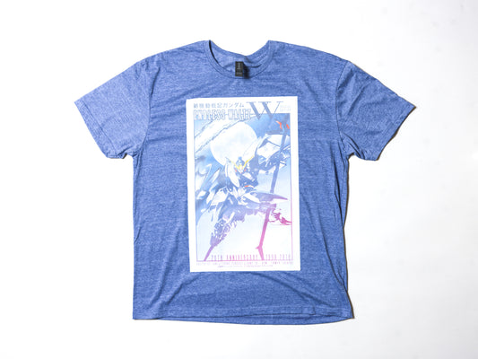 Gundam Wing Endless Waltz Japanese Movie Poster T-Shirt - Handmade at Sangha House