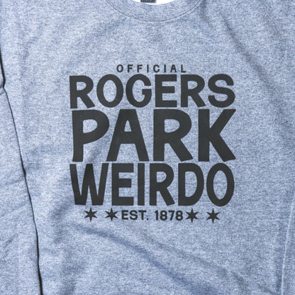 Official Rogers Park Weirdo Crew Sweatshirt – Handmade at Sangha House