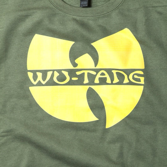 Wu-Tang Army Green Crew Sweatshirt