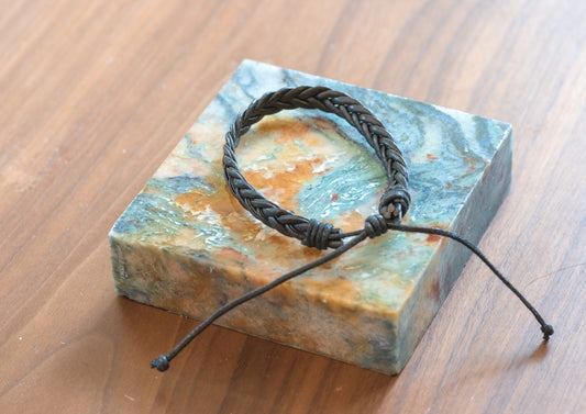 Braided Leather Bracelet