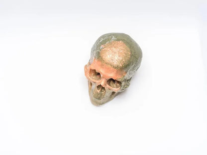 Skull Sculpture (4-inch, Handcrafted Resin)