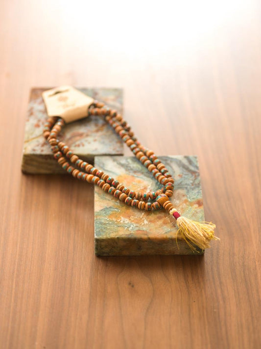 Tibetan Agate Mala Beads