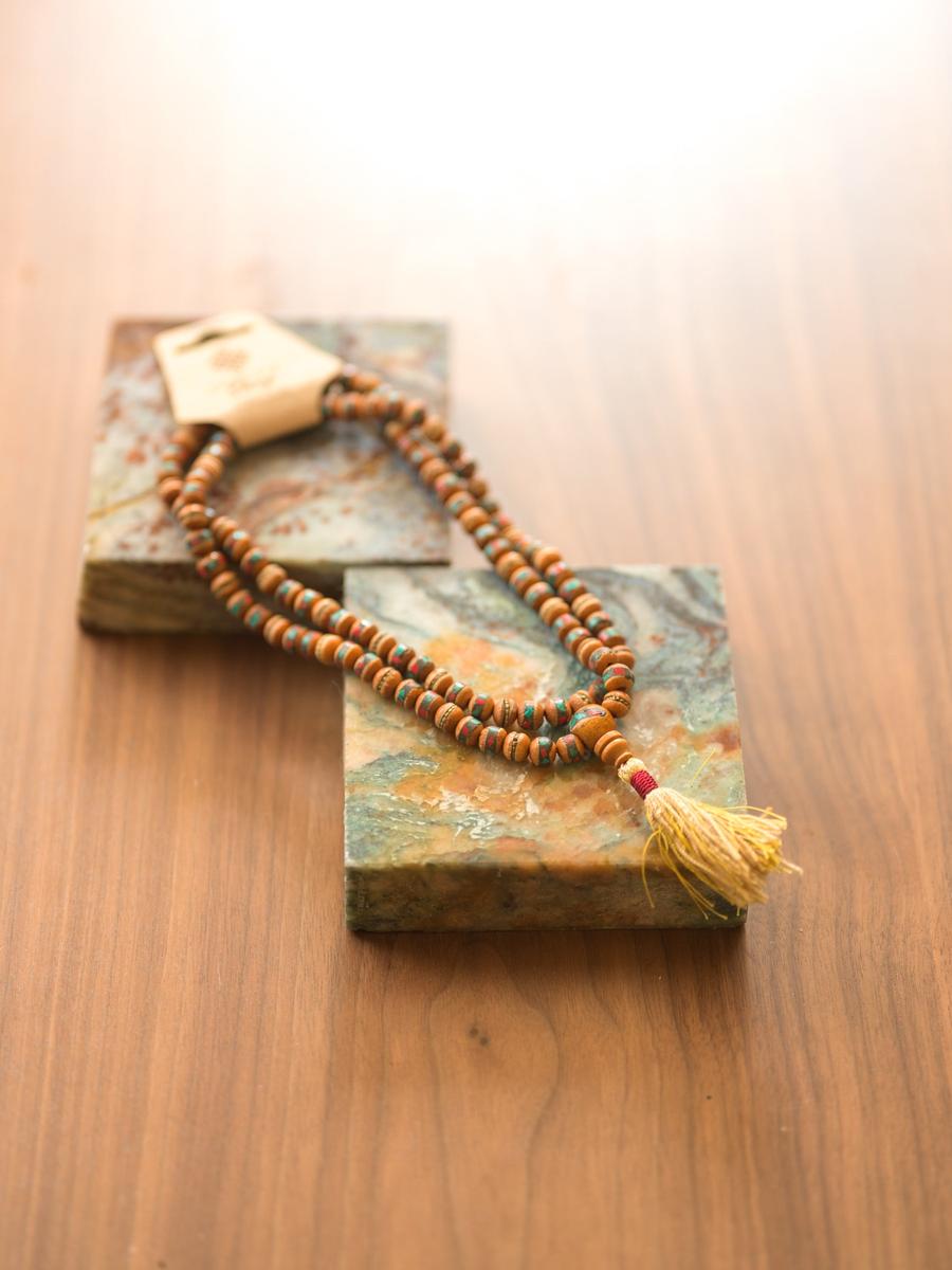 Tibetan Agate Mala Beads