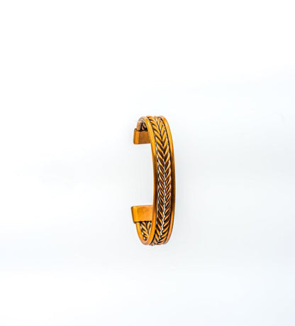 Tibetan Copper Filigree Bracelet – Handcrafted at Sangha House