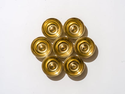 Tibetan Offering Bowls (7 pcs) - Handmade at Sangha House