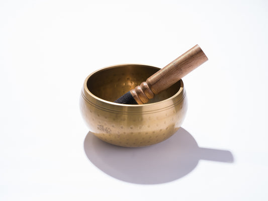 Heavy Brass Tibetan Singing Bowl (6") | Handcrafted & Mindful Products