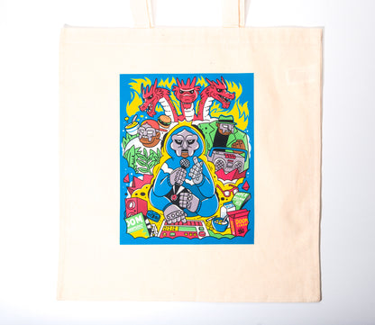 Large Doom Verse Tote (15"x16")