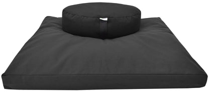Cotton Meditation Cushion Set – Zafu & Zabuton, USA Made