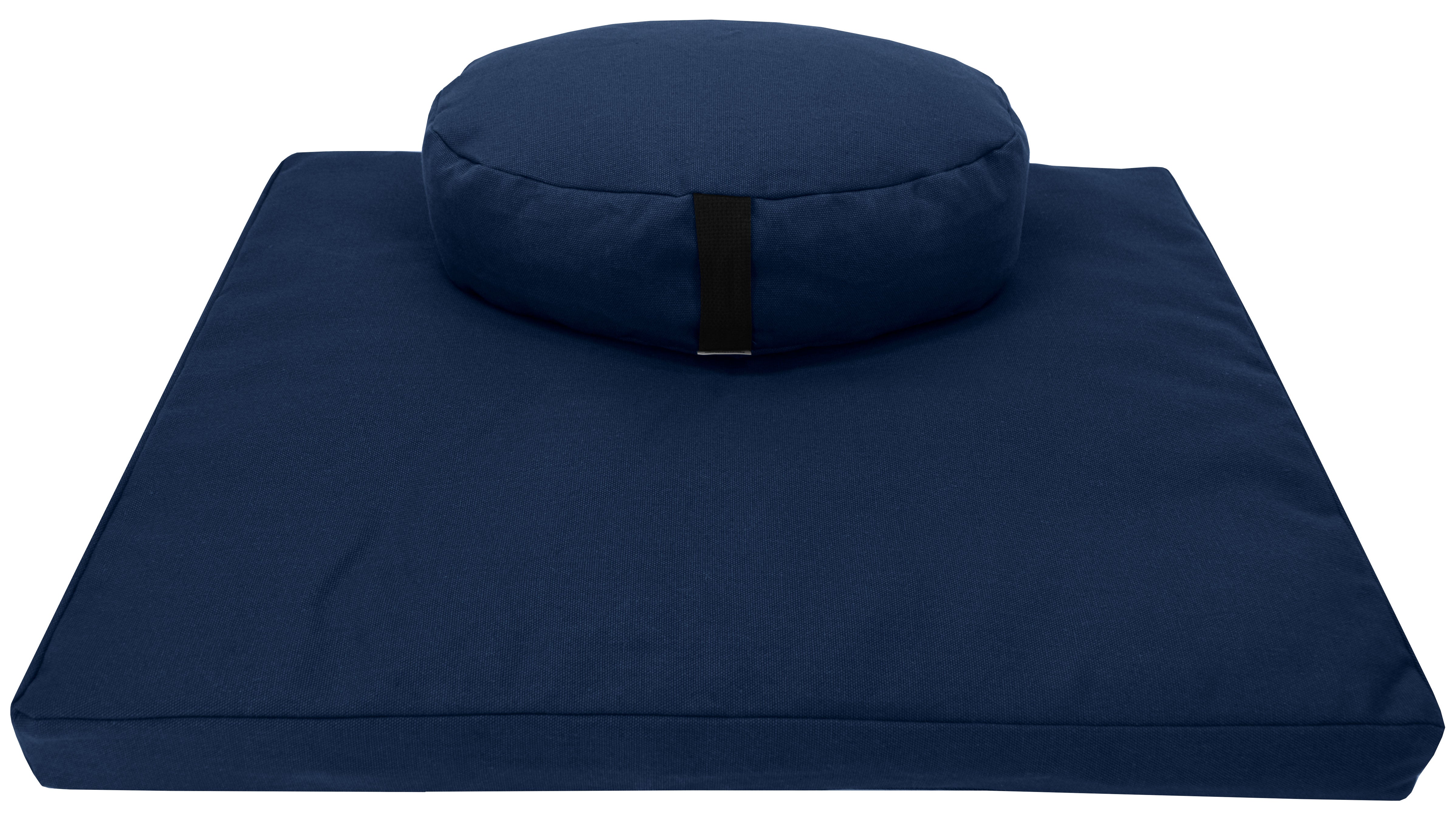 Hemp Meditation Cushion Set – Zafu & Zabuton, Organic Fill