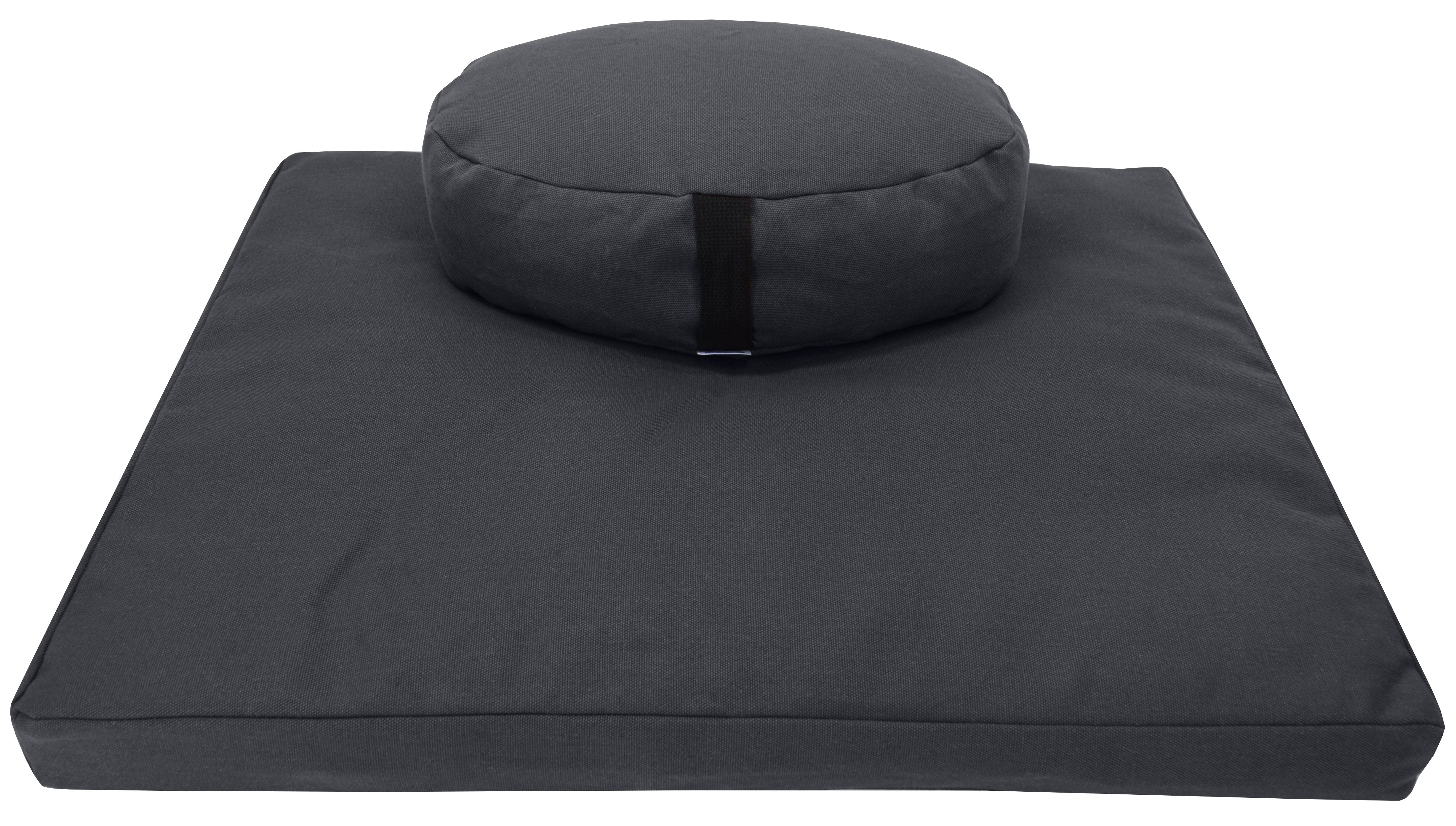 Hemp Meditation Cushion Set – Zafu & Zabuton, Organic Fill