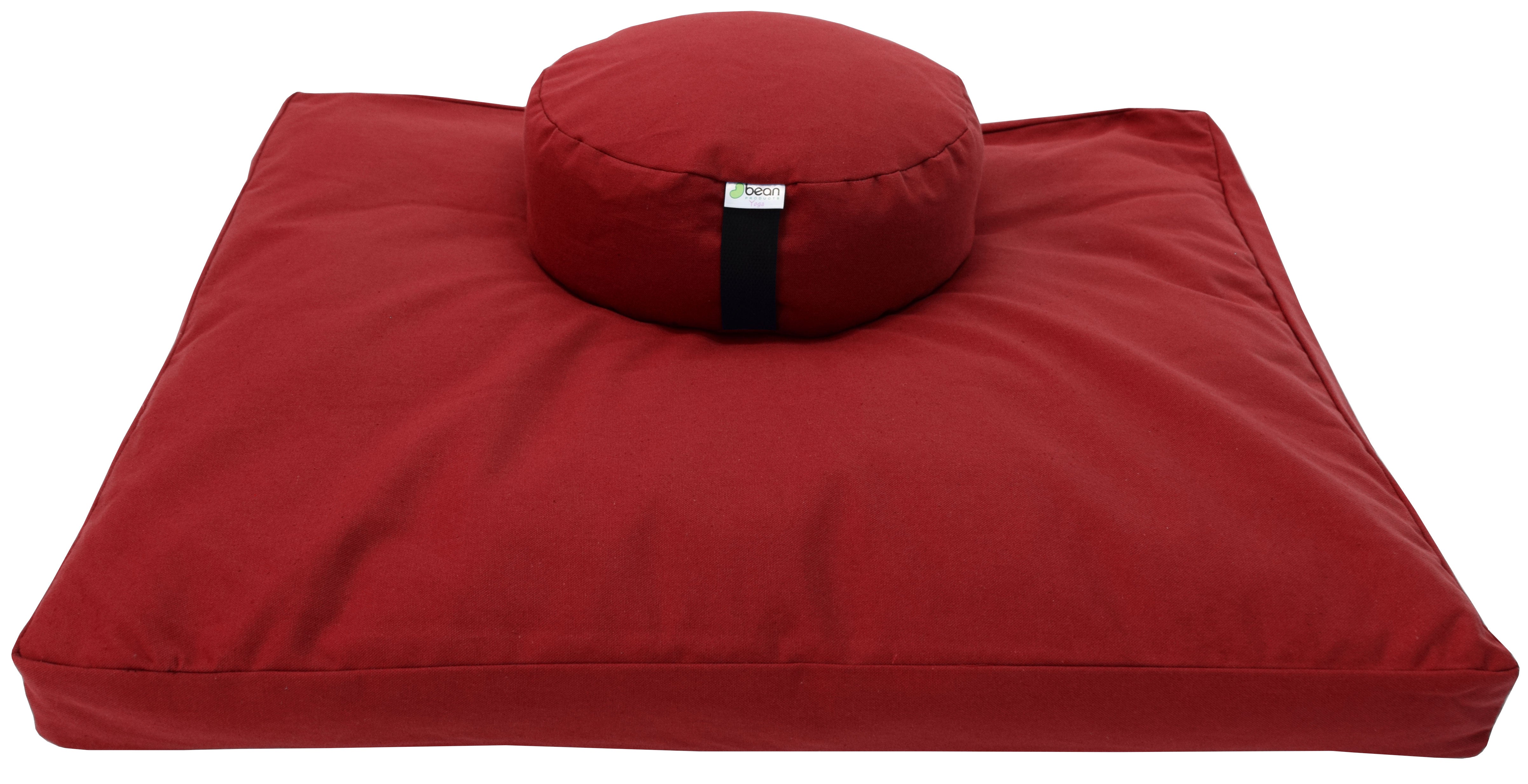 Cotton Meditation Cushion Set – Zafu & Zabuton, USA Made