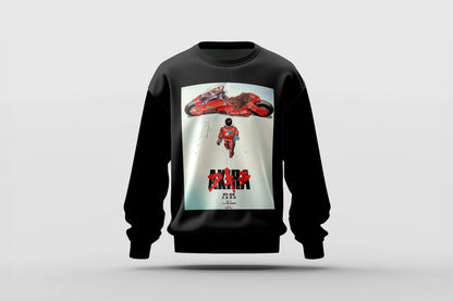 Akira Movie Poster Crew Sweatshirt