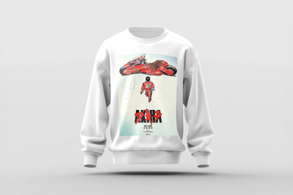 Akira Movie Poster Crew Sweatshirt