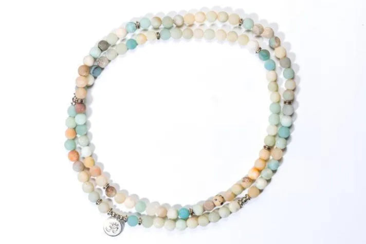 Amazonite Mala - Meditation & Prayer Beads