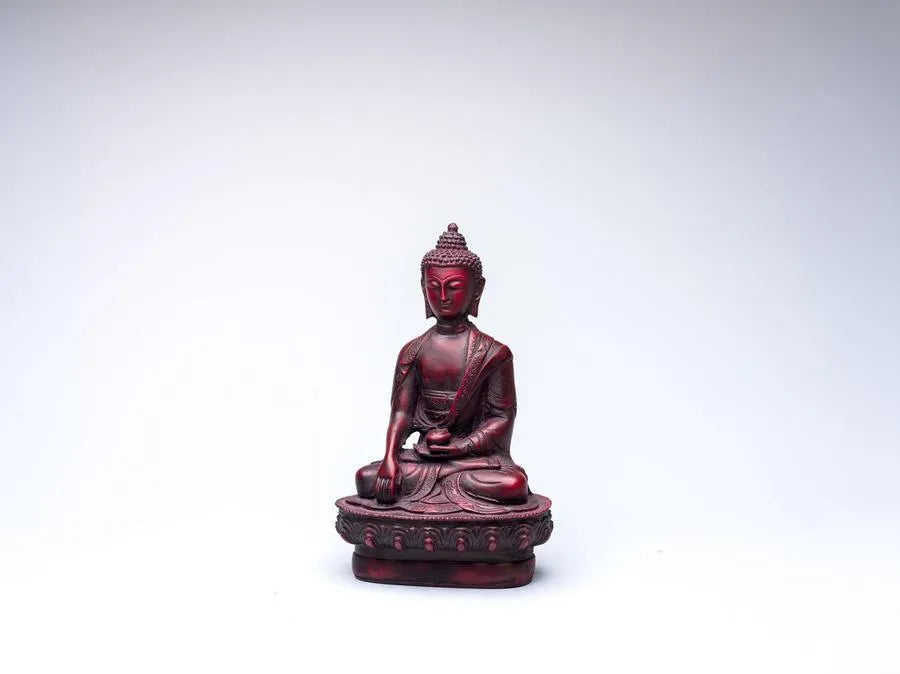 Antiqued Resin Buddha Statue – Timeless Zen, Instant Vibes