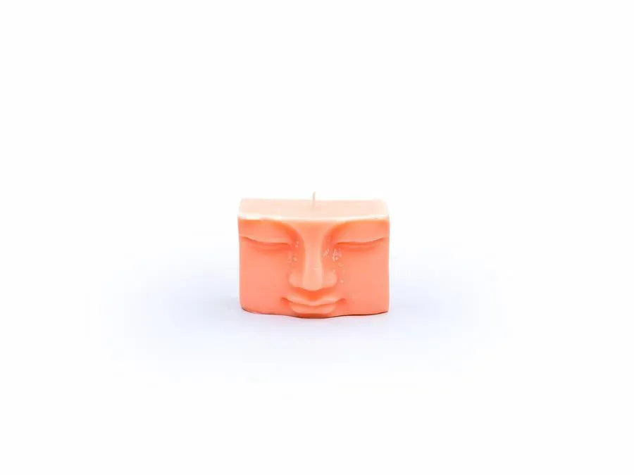 Buddha Face Candle