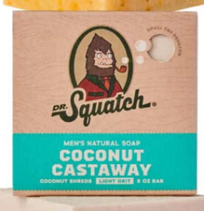 Coconut Castaway Bar Soap | Dr. Squatch