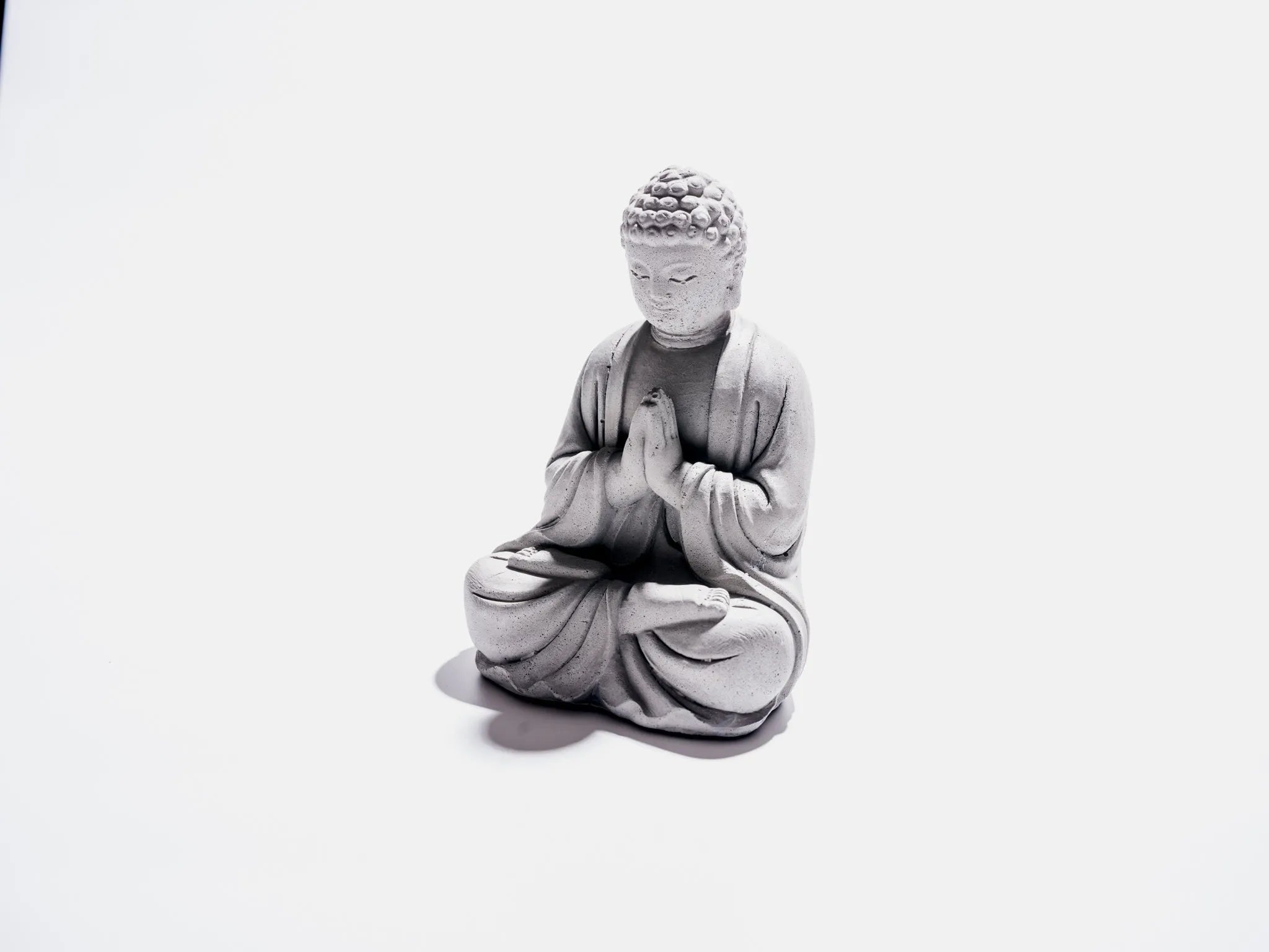 Concrete Buddha Statue | 6" Handmade