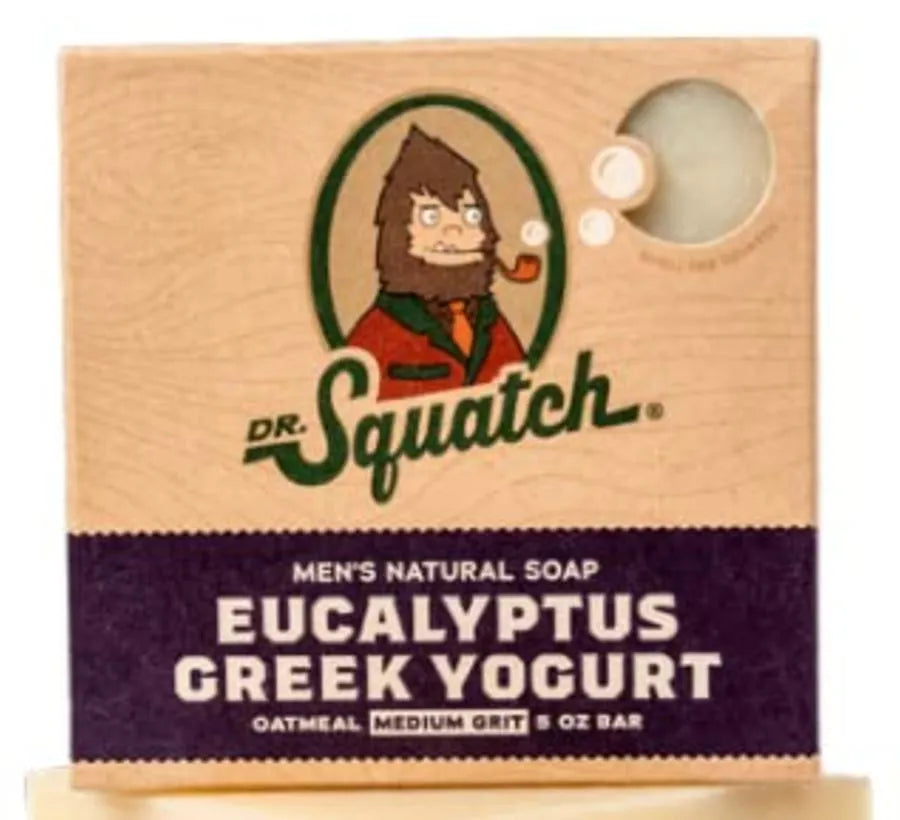 Eucalyptus Greek Yogurt Bar Soap | Dr. Squatch