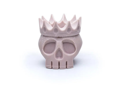King Skull Candle w/ Crown