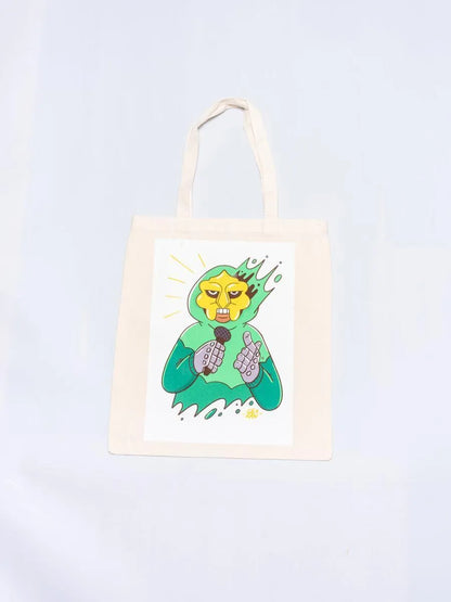 Large Metal Fingers Tote (15"x16")