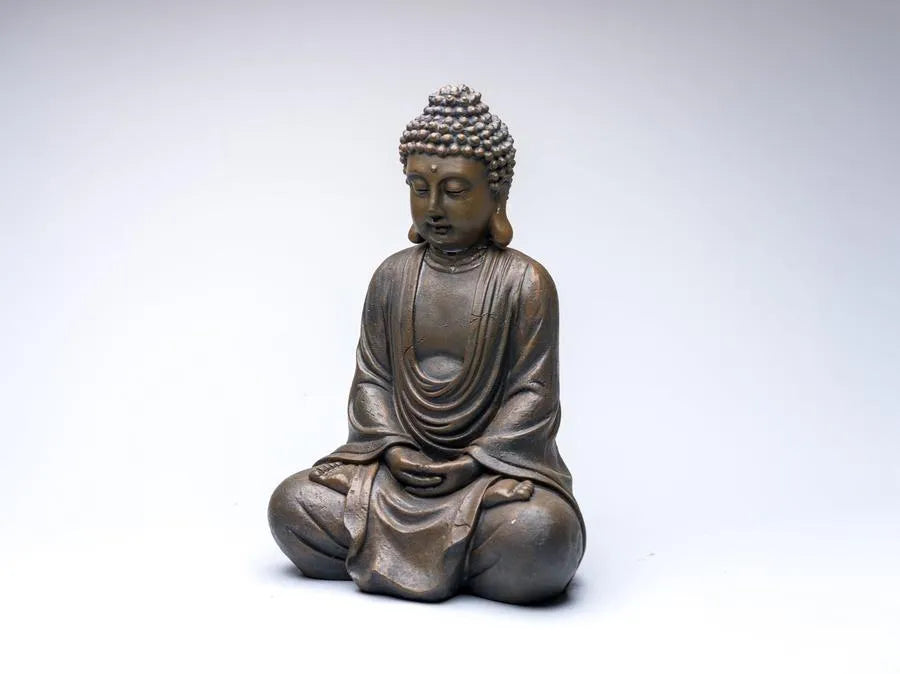 Large Resin Buddha - Handcrafted at Sangha House