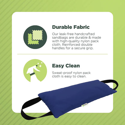 Yoga Sandbag – 10 lb Dust-Free Strength & Balance Tool