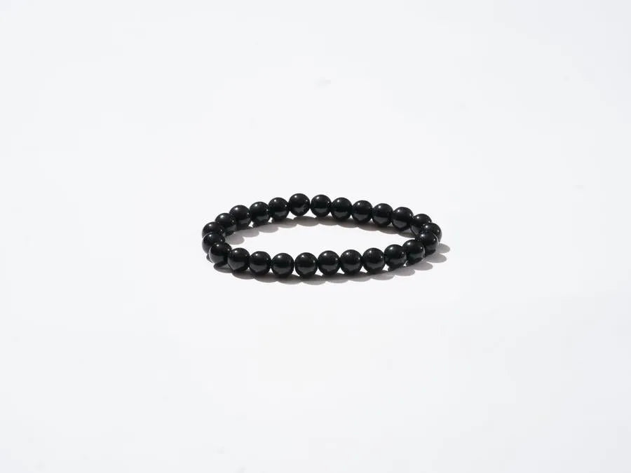 Onyx Gem Stone Bracelet - Handmade at Sangha House