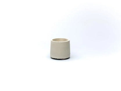 Round Tapered Concrete Incense Holder