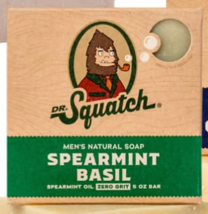 Spearmint Basil Bar Soap | Dr. Squatch