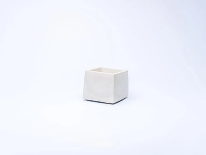 Square Tapered Concrete Incense Holder