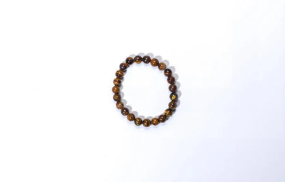 Tiger’s Eye Bracelet | 8mm Natural Gemstone Beads