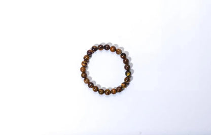Tiger’s Eye Bracelet | 8mm Natural Gemstone Beads