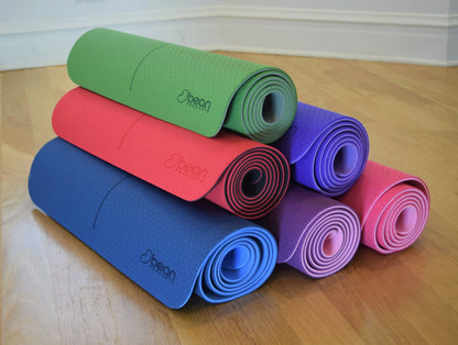 SuperLite TPE Yoga Mat – Thick Mandala Energy Line